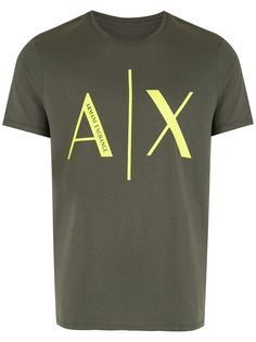 Armani Exchange футболка с логотипом