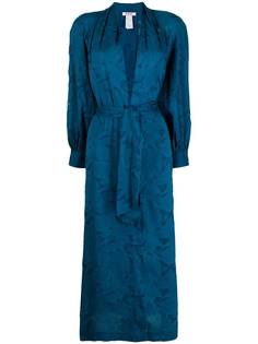 Eres жаккардовое платье с запахом