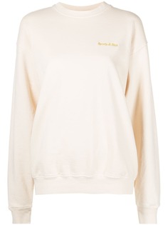 Sporty & Rich толстовка с вышитым логотипом