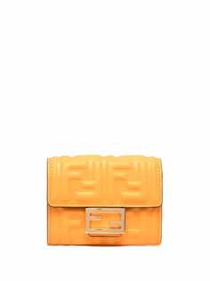Fendi картхолдер с тисненым узором FF