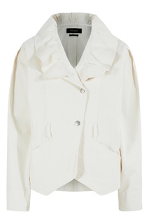 Бежевый жакет из льна и хлопка Epaline Isabel Marant