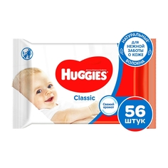 Салфетки Huggies «Classic», 56 шт