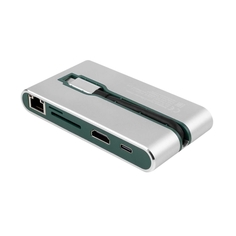 Разветвитель для компьютера Rombica Type-C Hermes Green (TC-00255) Type-C Hermes Green (TC-00255)
