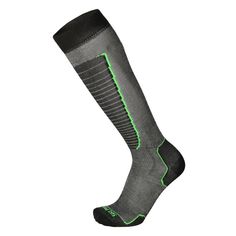 Носки горнолыжные Mico 19-20 Basic Ski Sock Nero Verde Fluo - 35-37 EUR