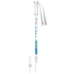 Палки горнолыжные Tecnopro 17-18 Sweety White/Blue Aqua/Pink - 70 см