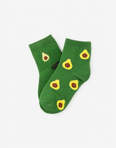 Зеленые носки с авокадо для мальчика Gloria Jeans