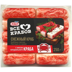 Крабовые палочки Vici с мясом краба охлажденные, 250 г