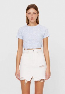 Юбка джинсовая Stradivarius 