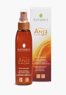 Масло для загара Nature’s Harmony and Wellbeing для лица и тела SPF15 Arga 150 мл