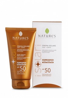 Крем солнцезащитный Nature’s Harmony and Wellbeing SPF - 50 iSolari 150мл