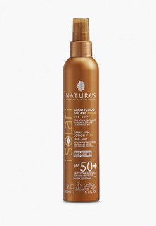 Спрей солнцезащитный Nature’s Harmony and Wellbeing SPF - 50+ iSolari, 200 мл