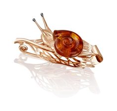 Золотые броши PLATINA Jewelry Платина Кострома