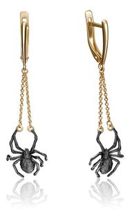 Золотые серьги PLATINA Jewelry Платина Кострома
