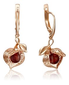 Золотые серьги PLATINA Jewelry Платина Кострома