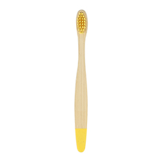 Щетка зубная для детей ACECO бамбуковая желтая мягкая