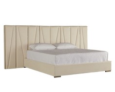 Кровать gayla (idealbeds) бежевый 350x150x215 см.