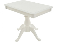 Стол «фабрицио-1» (аврора) белый 130x75x60 см. Линоторг