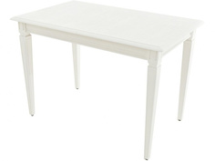 Стол «сиена» (аврора) белый 140x77x70 см. Линоторг