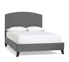 Кровать fillmore one mod collection (idealbeds) серый 190x130x212 см.