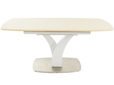 Стол «нотр дам» (аврора) бежевый 172x76x82 см. Линоторг