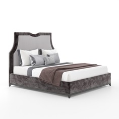 Кровать “jolo” (idealbeds) коричневый 211x150x213 см.