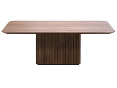 Обеденный стол menorca (mod interiors) коричневый 100x75x90 см.
