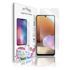 Защитное стекло для экрана LuxCase для Samsung Galaxy A32 74 х 159 мм, 1 шт, черный [83053] Noname