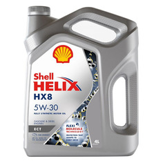 Моторное масло SHELL HX8 ECT 5W-30 4л. синтетическое [550048035]