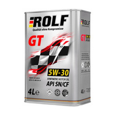 Моторное масло ROLF GT SAE 5W-30 4л. синтетическое [322228]