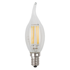 Упаковка ламп филаментная Эра E14, свеча на ветру, 7Вт, 2700К, белый теплый, BXS-7W-827-E14, 5 шт. [б0027944] ERA