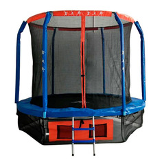 Батут DFC 12FT-JBSK-B d=365.76см cиний/красный