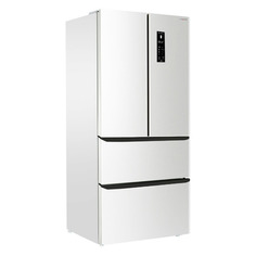 Холодильник TESLER RFD-430I трехкамерный белый