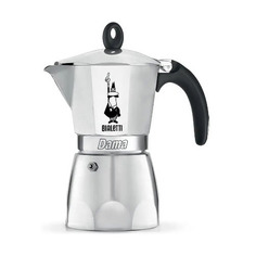 Кофеварка Bialetti Dama 0.24л алюминий серебристый (2153)