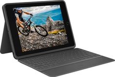 Чехол-клавиатура Logitech Rugged Folio для iPad 7-gen (графитовый)