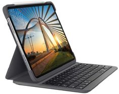 Чехол-клавиатура Logitech Slim Folio Pro для iPad Pro 11 (графитовый)