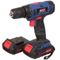 Дрель-шуруповерт аккумуляторная Диолд ДЭА-14 ЛИ-04/07, 0-1350 об/мин, 14.4 В, 1.5 Ач, 10 мм