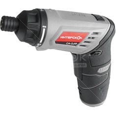 Отвертка аккумуляторная Интерскол Мастер ОА-3.6Ф Д Li-ion, 210 об/мин, 3.6 В 1.3 Ач, в кейсе