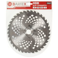 Нож для триммера Bartex TBS40 36 зубцов, 230х25.4 мм