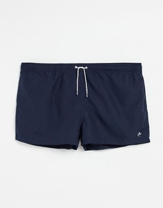 Темно-синие шорты для плавания New Look-Темно-синий