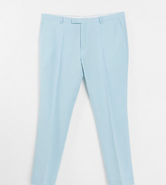 Мятно-голубые брюки Twisted Tailor Plus-Голубой