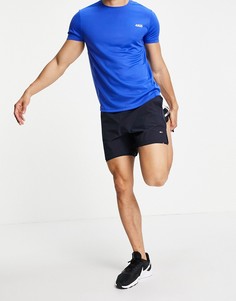 Спортивные шорты «2-в-1» темно-синего цвета Tommy Hilfiger Performance-Темно-синий