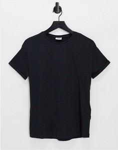 Черная футболка с круглым вырезом Noisy May-Черный