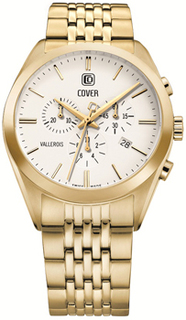Швейцарские наручные мужские часы Cover CO161.04. Коллекция Vallerois Chronograph