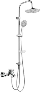 Душевая система AGGER Breeze One, смеситель с изливом, хром (A0893500)