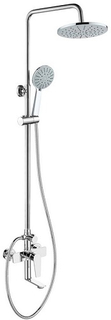 Душевая система AGGER Brilliant, смеситель с изливом, хром (A0393300)