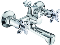 Смеситель для ванны AGGER Retro, с душевым набором (A1921200)