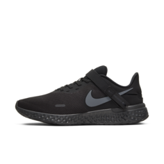 Мужские беговые кроссовки Nike Revolution 5 FlyEase (на очень широкую ногу) - Черный