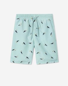 Пляжные шорты с принтом для мальчика Gloria Jeans