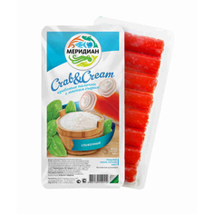 Крабовые палочки Меридиан Crab&Cream сливочные, 200 г Meridian