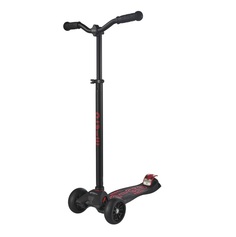 Самокат maxi Micro deluxe pro черно-красный
